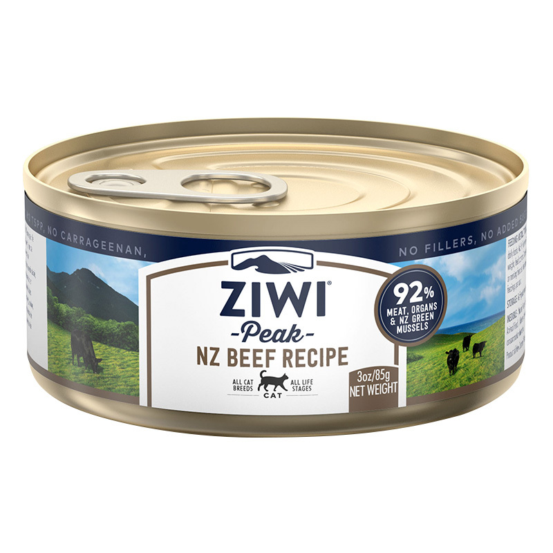 巅峰ZiwiPeak 牛肉猫罐头 85g猫湿粮原装进口罐头宠物罐头
