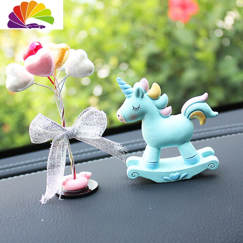 舒适主义网红汽车摆件可爱漂亮内饰车载车上装饰车内饰品可爱创意女