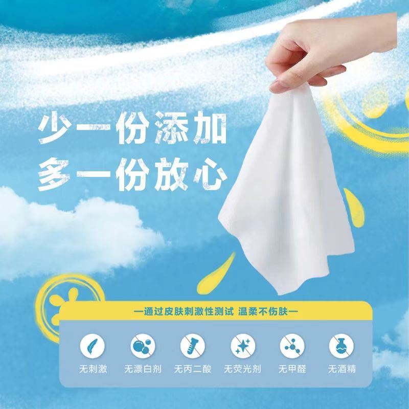 恒安XCB001 心相印洁肤系列10片装湿巾DL96包/箱高清大图