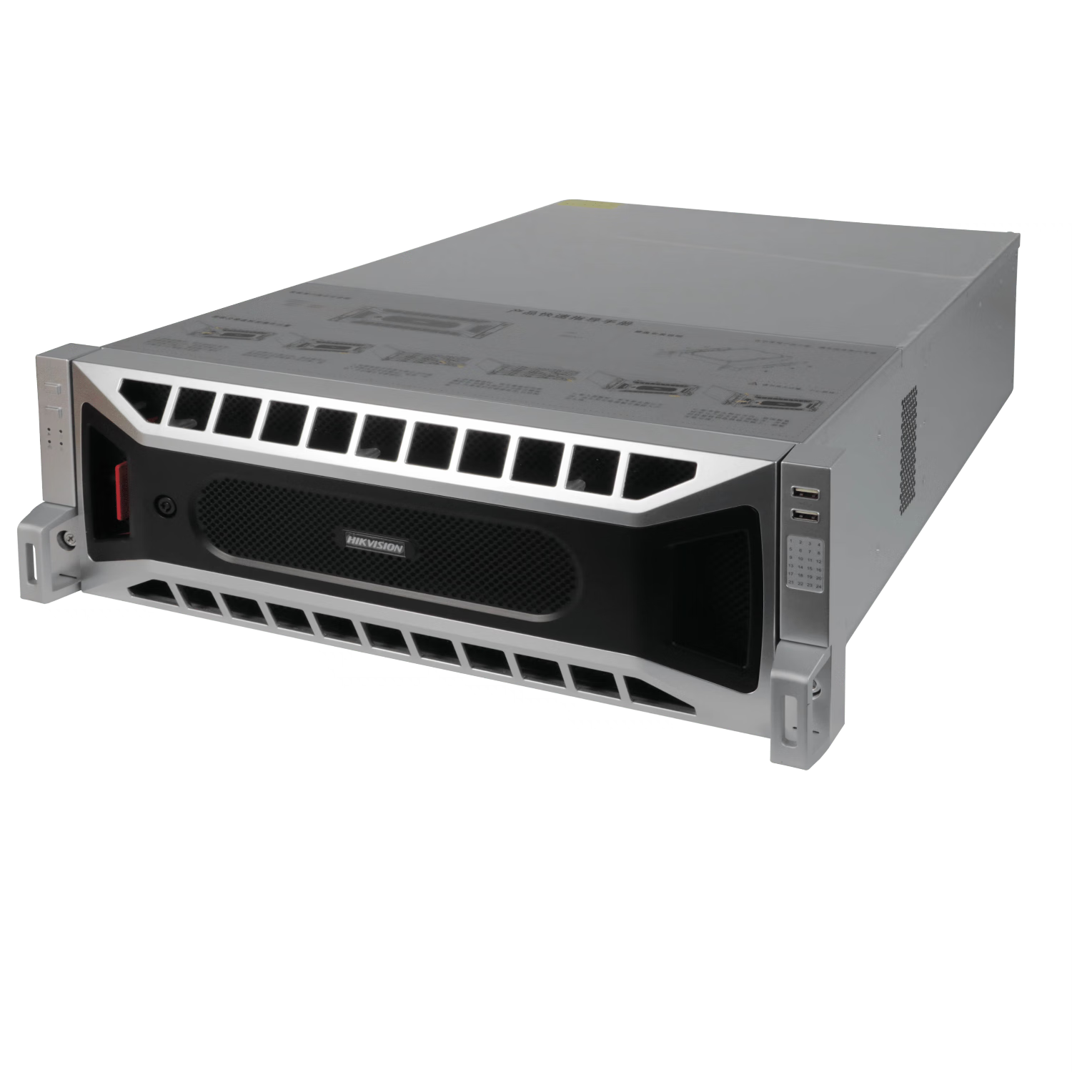 海康威视128路24盘位网络硬盘录像机DS-96128N-I24RRTJ