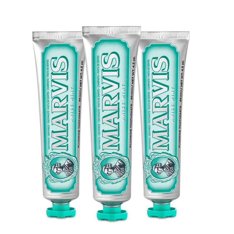 MARVIS玛尔仕茴香薄荷牙膏85ml+85ml+85ml