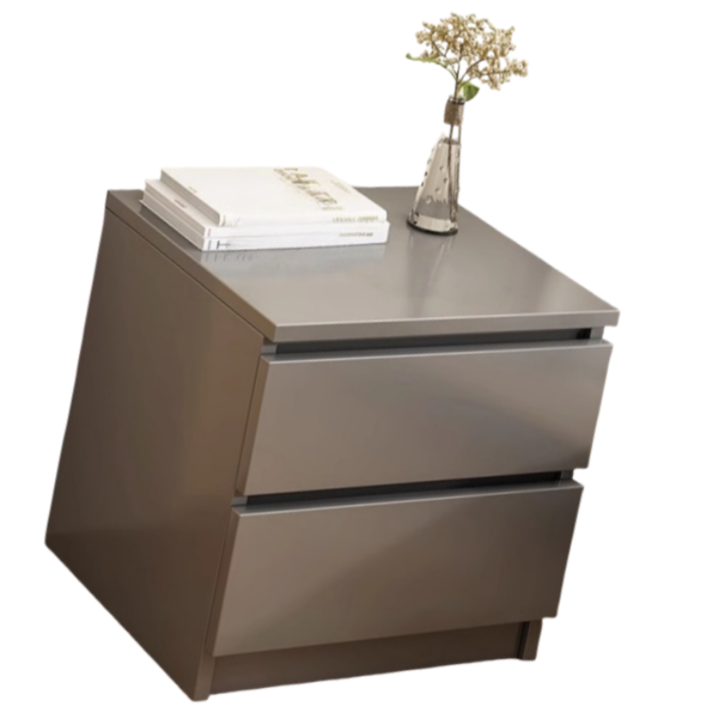 荺炬床头柜灰色32cm个高清大图