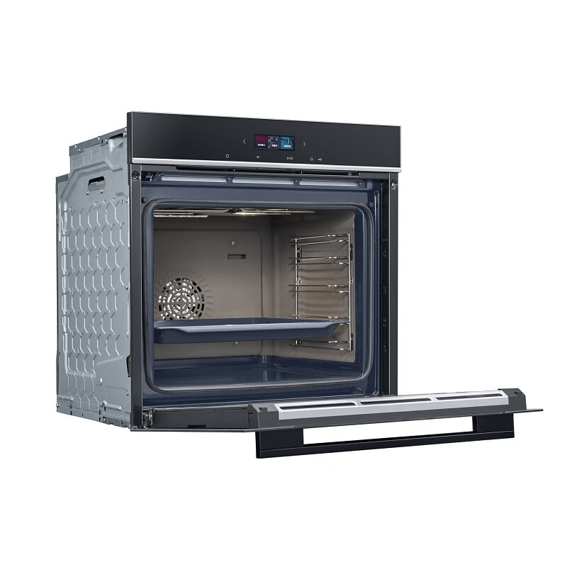 西门子(SIEMENS)iQ700灵感系列 71升 嵌入式进口烤箱HB754G2B1W(黑色)