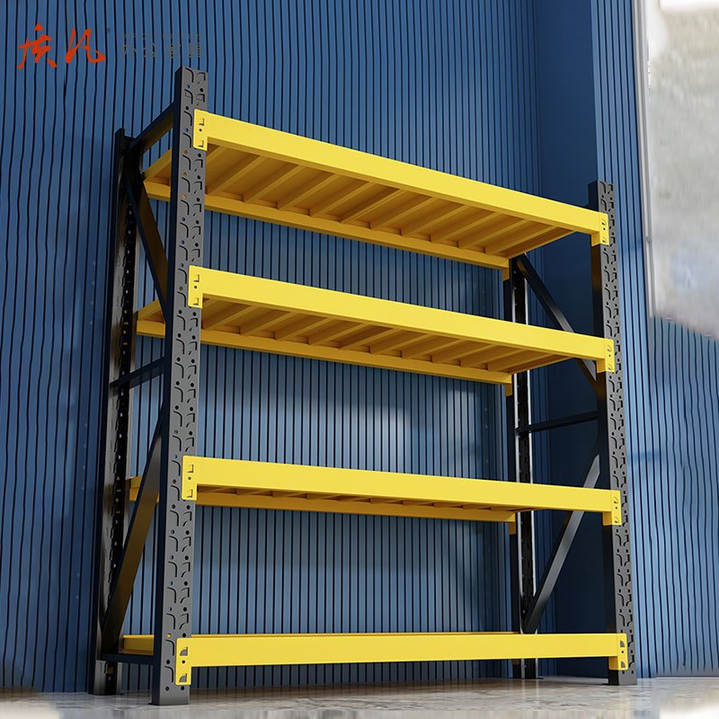 质凡仓库货架置物架四层主架15040200cm承重230kg层颜色备注