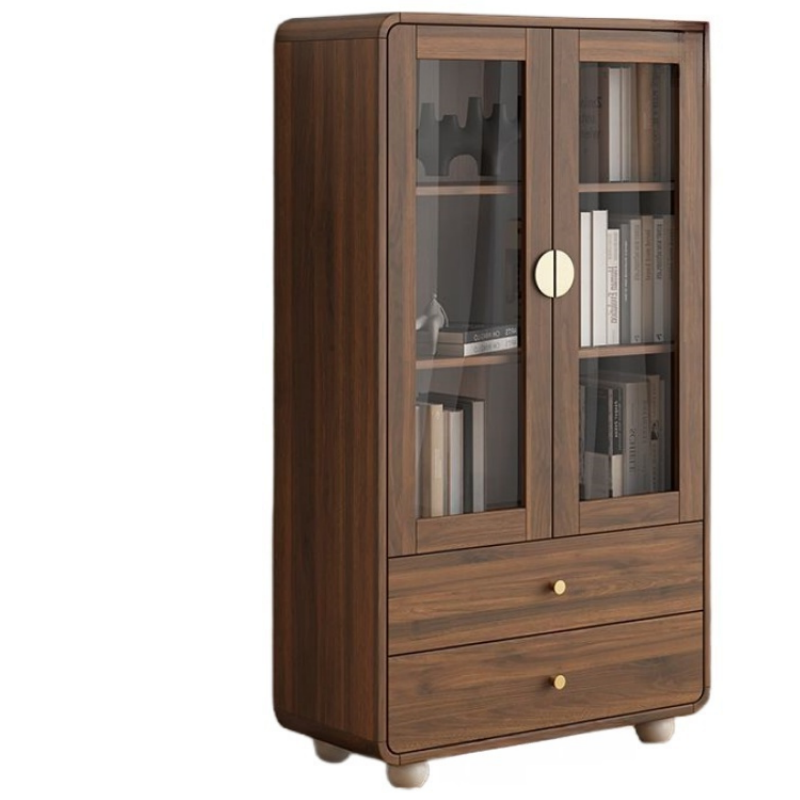 铭思达木质书柜4层60cm个高清大图