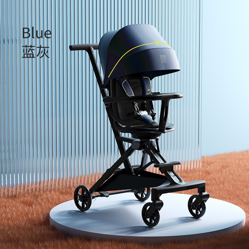 国光婴儿车好孩子轻便旋转双向高景观婴儿推车可折叠可坐躺遛娃神器d
