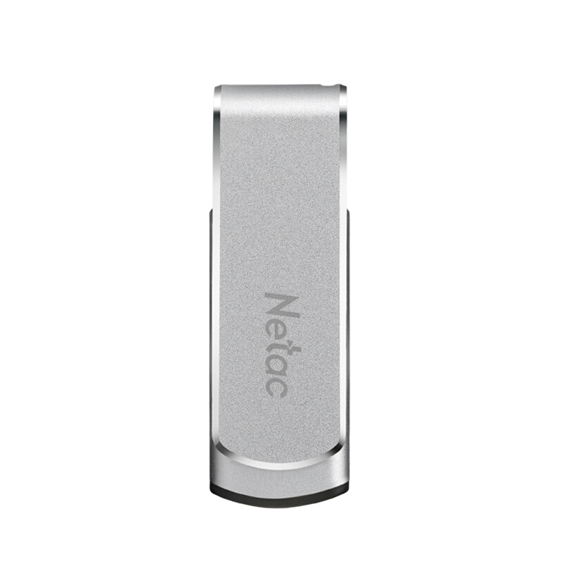 朗科(Netac) U388 64GB U盘 USB 3.0 旋转金属