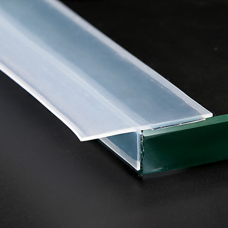 t型玻璃密封条推拉缝防风闪电客无框阳台防风防撞浴室淋浴房防水h型