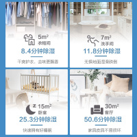 飞利浦(Philips)除湿机DE3203/00 家用抽湿机吸湿器卧室地下室干燥机干衣一体机 适用60㎡以上