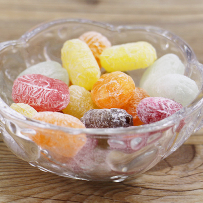 森永多乐福综合水果冰淇淋风味硬糖硬质糖果180g