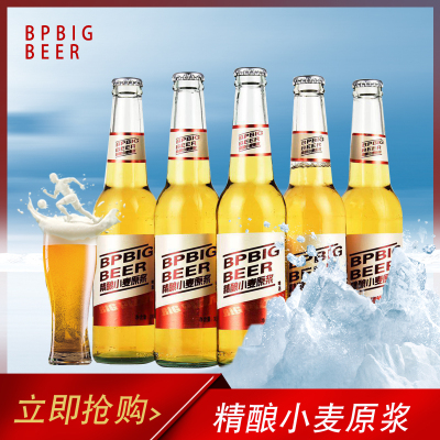 BPBIG BEER精酿小麦原浆啤酒330ml*6瓶