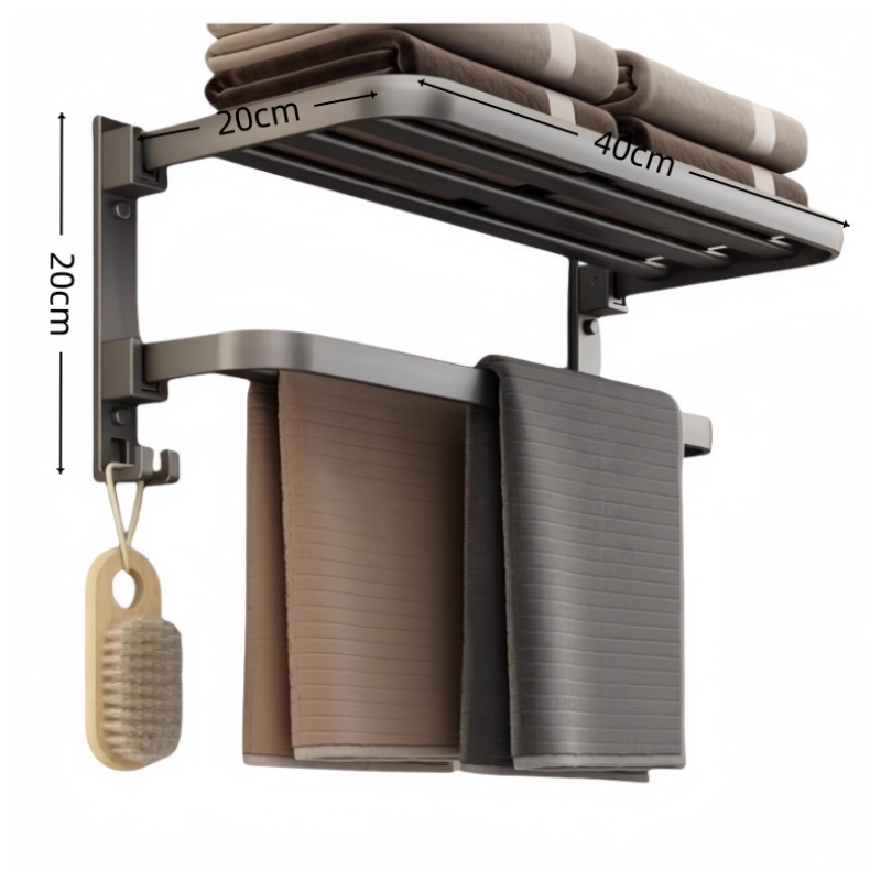 攸形浴巾架40*20*20cm个高清大图