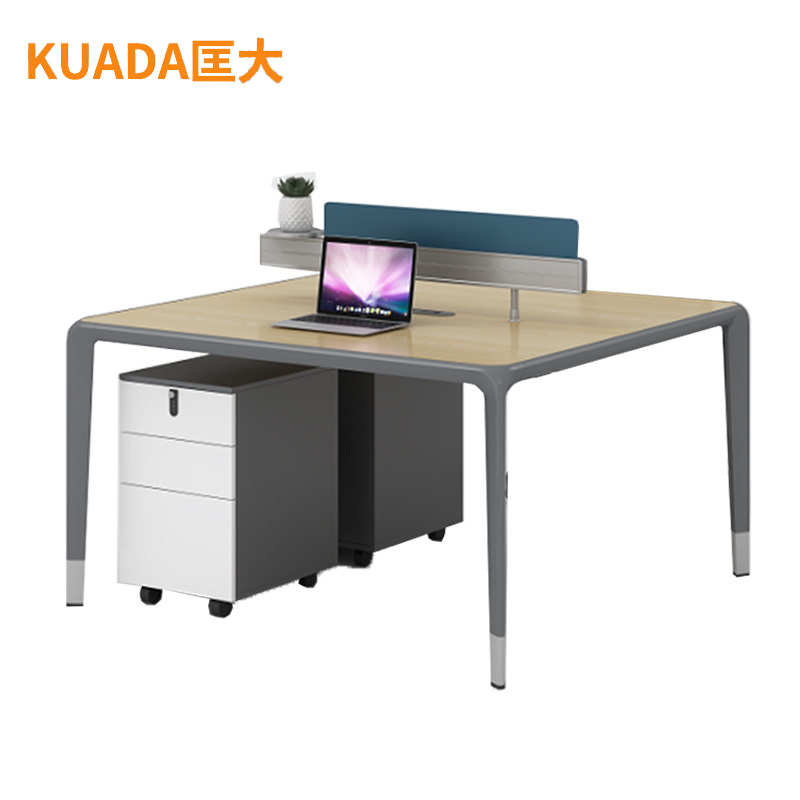 匡大 办公桌时尚简约 职员桌 单人位办公桌 1200*600*760mm KDT569