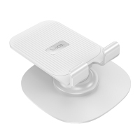 hoco.HD6 悦克双轴旋转桌面支架 白色