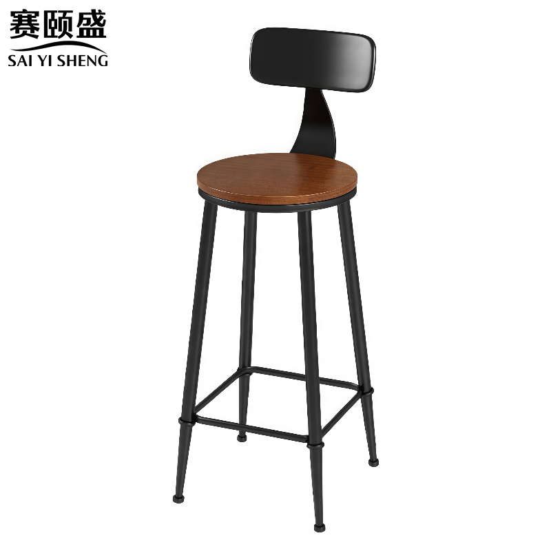 赛颐盛 靠背吧台椅460*460*1000mm 张/把