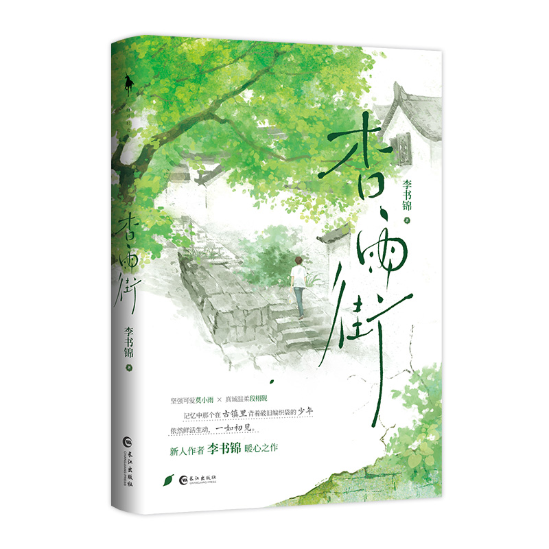 杏雨街 [正版]即得亲签+随书赠品杏雨街 一册完结 长佩作者李书锦温馨治愈之作 新增出版番外 青春言情书高清大图