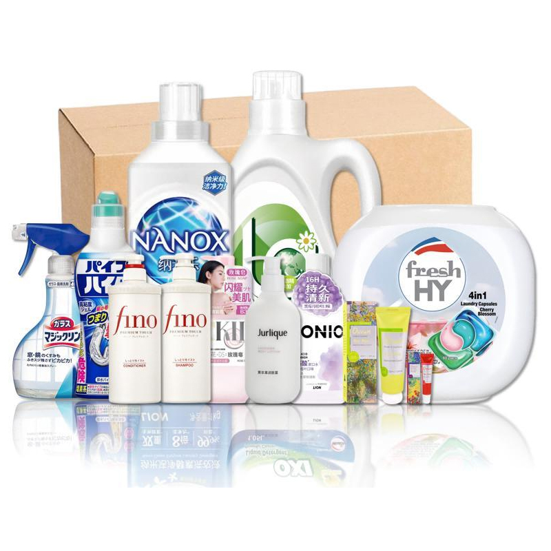 套餐C(富安娜/清可新/芬浓/KHO菁华/茱莉蔻/花王/狮王/澳莉维亚/威露士)高清大图