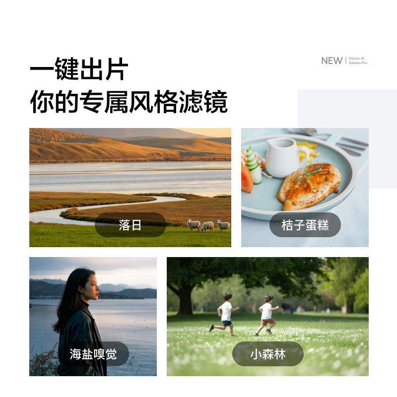 小度AI眼镜Pro 波士顿黑 墨镜款高清大图