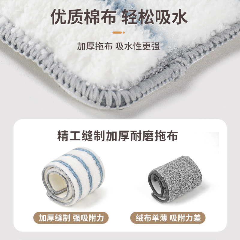 太太乐拖把家用2024新款免手洗桶地拖墩布懒人平板拖地神器一拖净高清大图