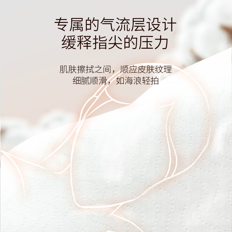 植护 5层悦色气垫柔无芯卫生纸 155*120mm 140g 12卷/提高清大图