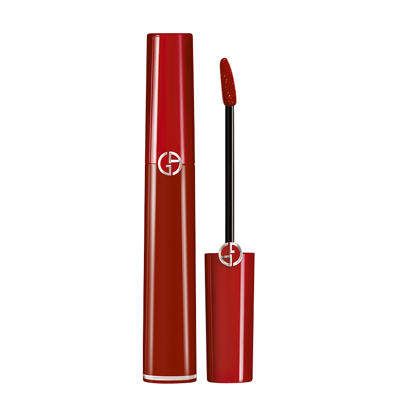 阿玛尼(ARMANI) 唇釉 显色复古口红唇彩6.5ml 液体唇膏红管唇釉405# 烂番茄红+纪梵希散/粉1号 12g高清大图