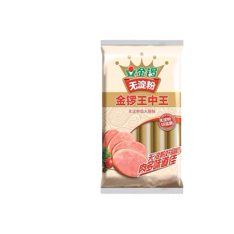金锣王中王无淀粉火腿肠40g*10支*10包/箱高清大图