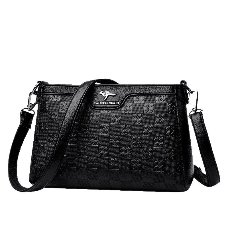 包包女包新款斜挎包女单肩包女中年女士妈妈包小方包高清大图