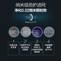 飞利浦（Philips）空气加湿器 净化器家用办公室卧室智能加湿净化一体机 云白色HU5930/00 净化型java
