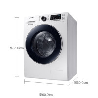 三星（SAMSUNG）WD80M4473JW/SC 8公斤烘洗一体变频全自动滚筒洗衣机