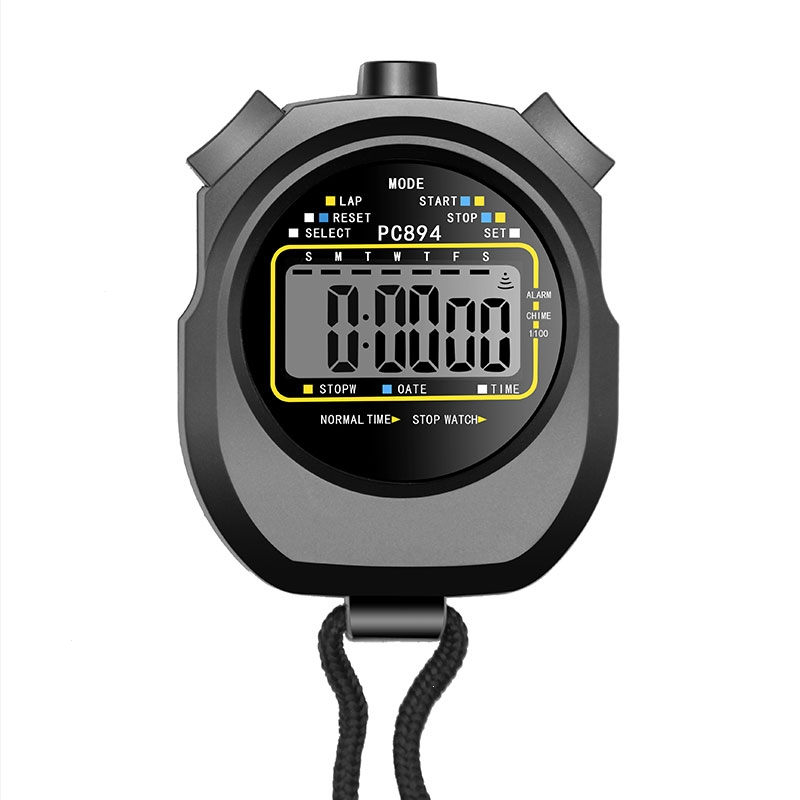 闪电客电子秒表计时器运动健身训练比赛田径跑步游泳裁判秒表