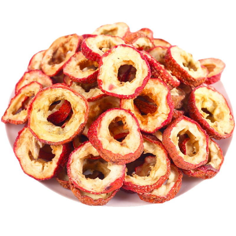 500克山楂干泡水泡茶散装500g无核空心商用5斤山楂圈干山楂片生山楂