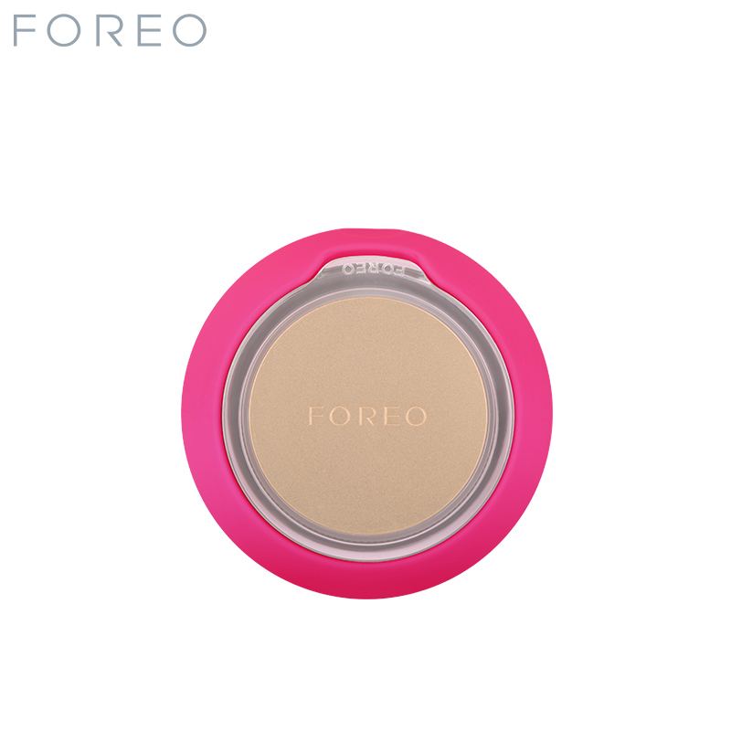 斐珞尔(FOREO)面膜仪 UFO mini 亮肤嫩白保湿补水 声波震动导入 智臻电子美容仪家用智能面膜机 玫红色