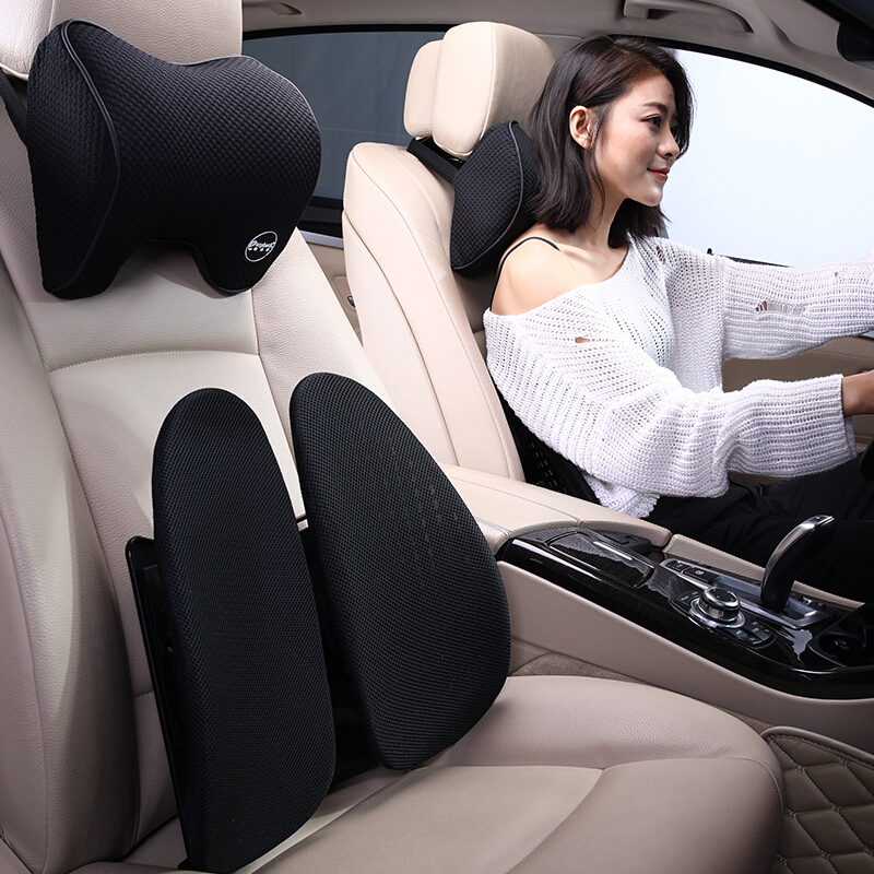 倍逸舒 ebk-标准版 汽车腰靠办公腰垫 人体工学办公室座椅靠背垫 腰靠