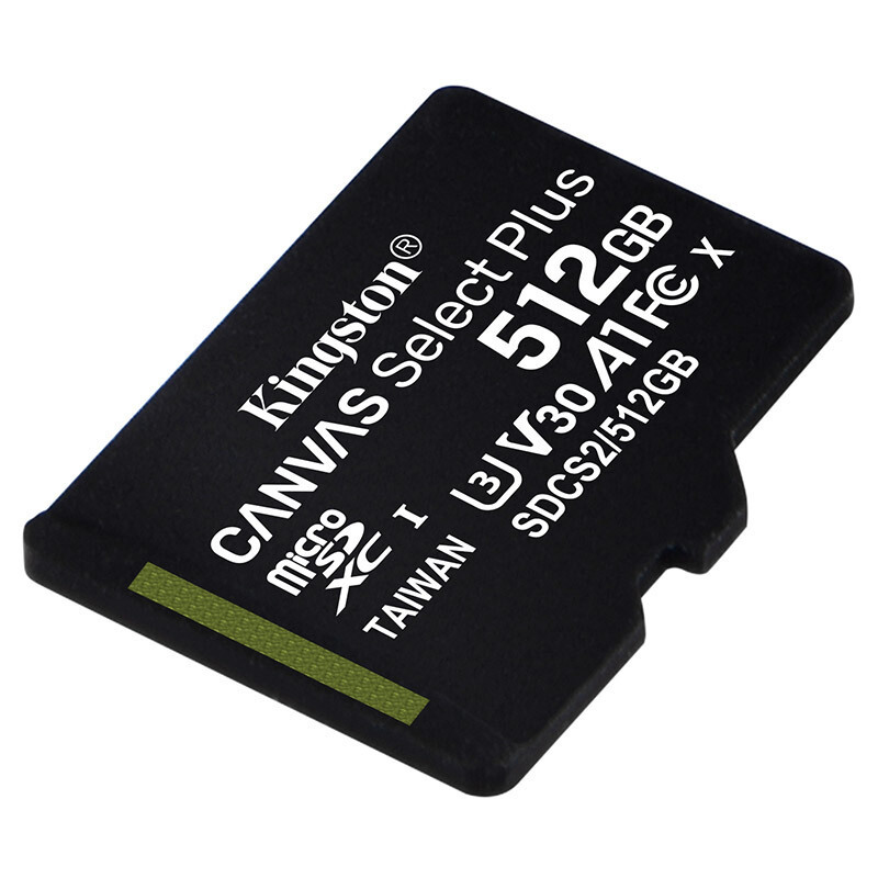 金士顿(Kingston)512GB 读速100MB/s switch内存卡(MicroSD) TF 存储卡 高品质拍摄高清大图