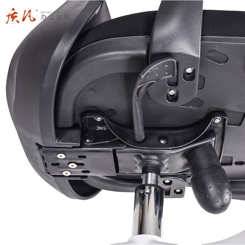 质凡员工电脑椅人体工学办公椅家用透气网布靠背椅职员办公升降椅图片