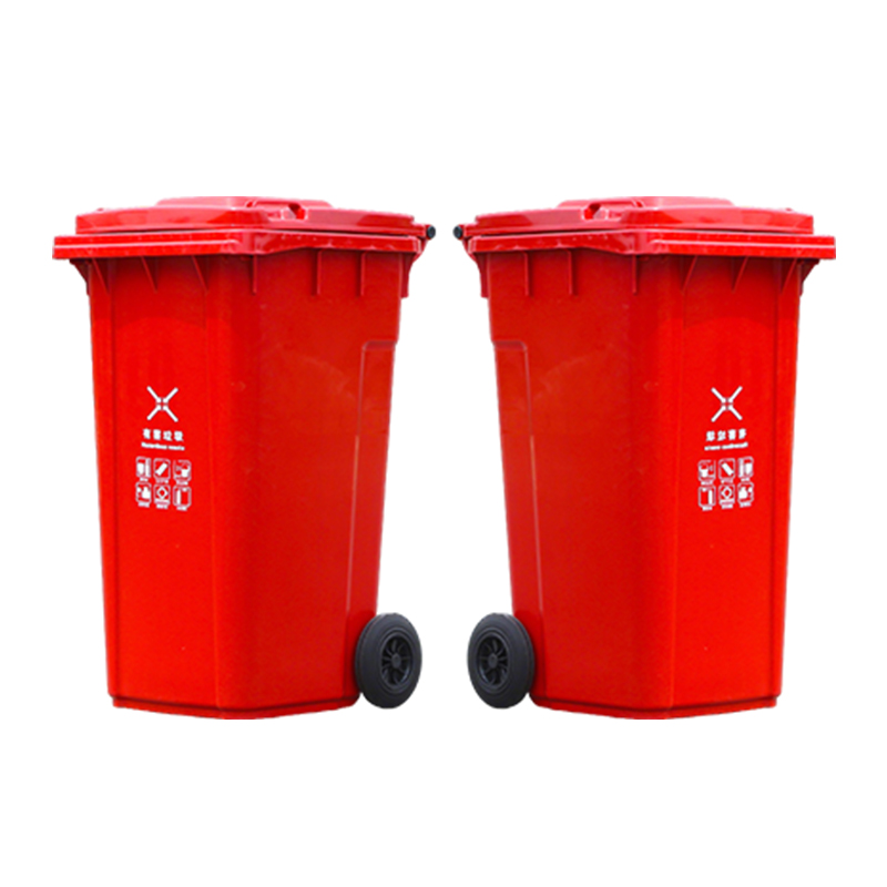 卫未来 户外垃圾桶 240升加厚 个高清大图