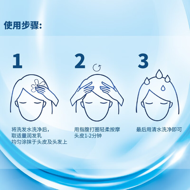 海飞丝专研洗发水护发素去屑止痒舒缓瞬感舒痒控油排浊护理乳套装 丝质柔滑型润发护理乳200g
