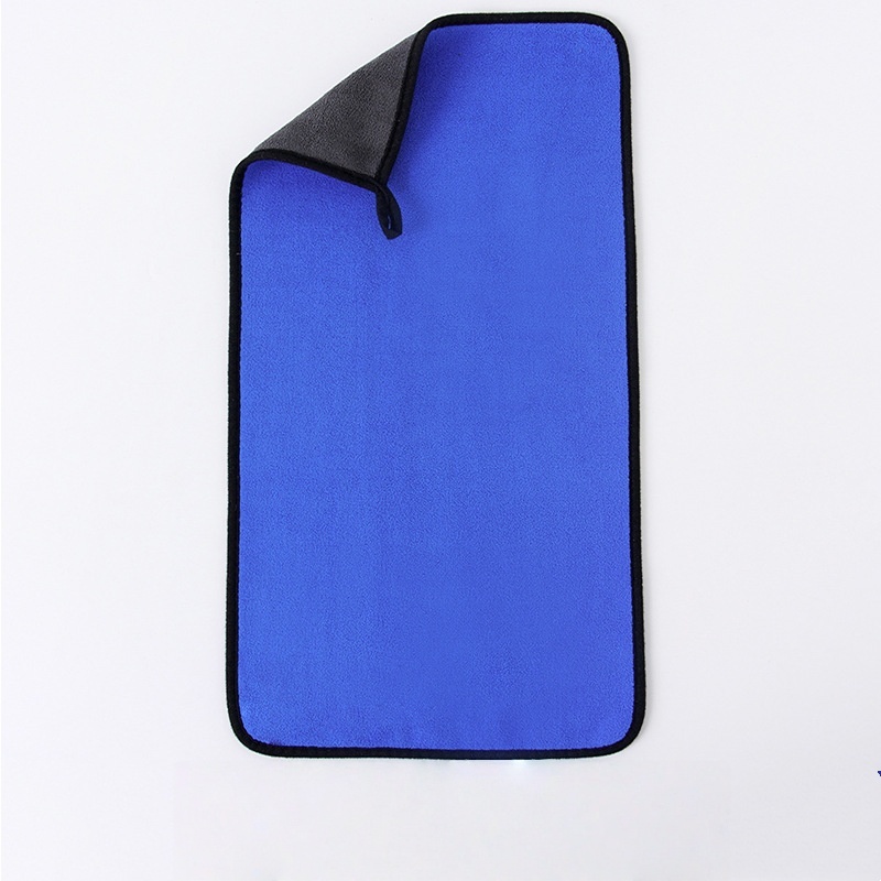 洁能尚 JNS0424 30*60cm 108g 1块/包 高密珊瑚绒清洁 抹布 (计价单位:包) 灰蓝色高清大图