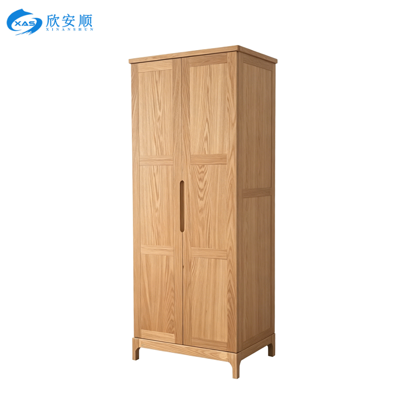 欣安顺 两门衣柜800*500*2100mm 组高清大图