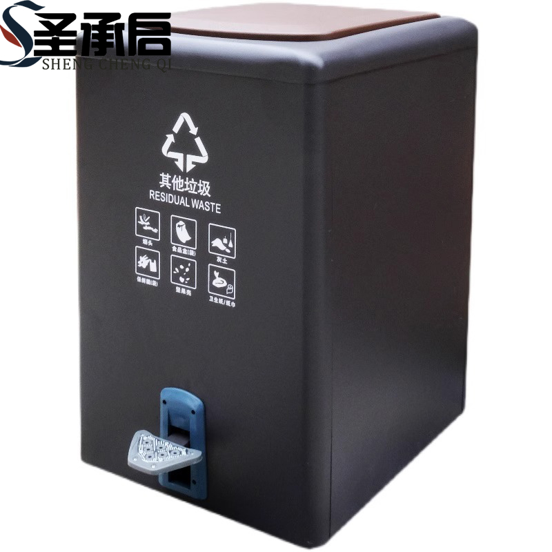 圣承启 垃圾桶 120L个高清大图