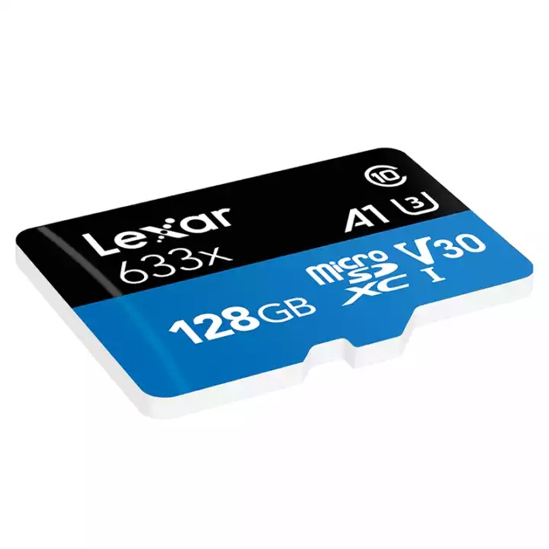 [免邮]雷克沙(Lexar)128GB TF卡633X手机记录仪监控存储卡MicroSD CLASS 10