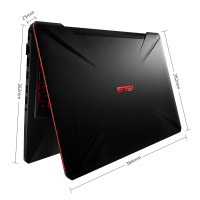 华硕(ASUS)飞行堡垒FZ80/FX80GE 标压i7-8750H 8G 128G固态+1T 1050Ti 4G显卡 15.6英寸学生本手提吃鸡游戏本笔记本电脑 火陨/冰魂 定制