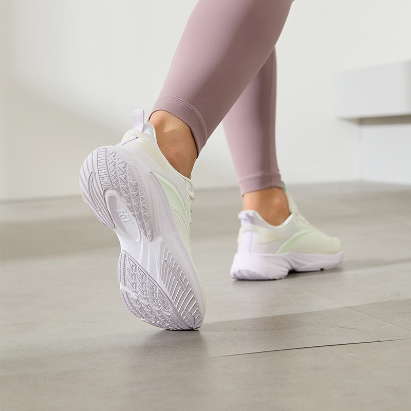 361°女鞋运动鞋新款网面透气跑鞋减震回弹跑步鞋网鞋高清大图