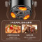 美的(Midea)智能电压力锅4L家用多功能 旋钮易操作 易清洁不粘内胆 开盖火锅 高压锅MY-E4809