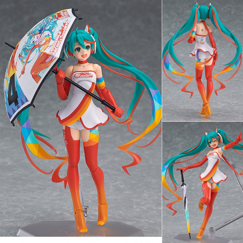 初音未来MIKU演唱会2代花色和服造型手办模型公仔摆件祖国版 银色 原装