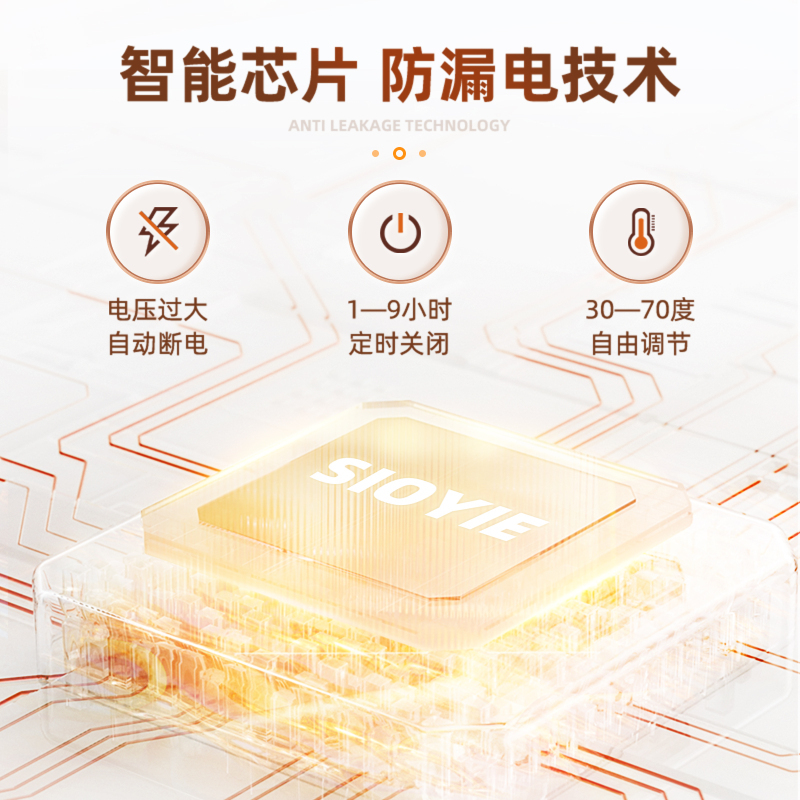 SIOYIE芯毅 智能电热毛巾架家用浴室卫生间毛巾杆电加热恒温浴巾烘干置物架免打孔安装R303(自行安装很简单)