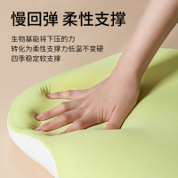 生物基枕头零压记忆棉成人低软枕芯护颈椎助睡眠单人女