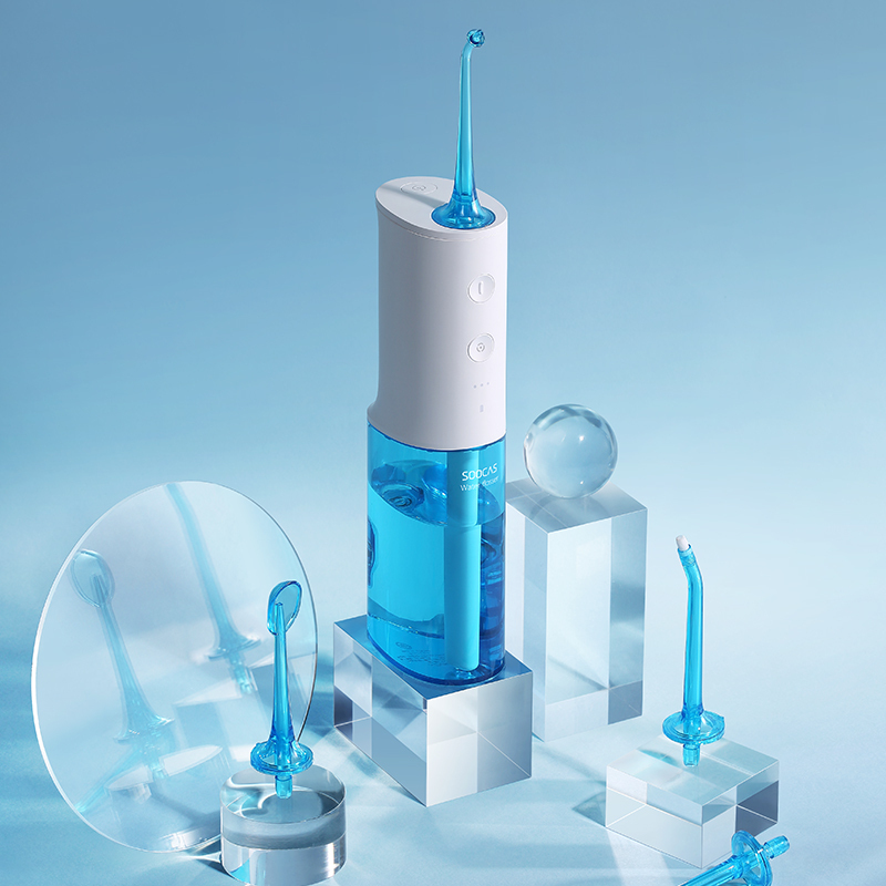 素士W3电动冲牙器 便携式水牙线家用智能洗牙器正畸专用牙结石口腔洁牙器 节日送礼