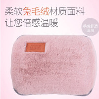 朵兰暖咖 兔毛绒热水袋暖宝宝 已注水电分离防爆电暖袋 新老款随机发货