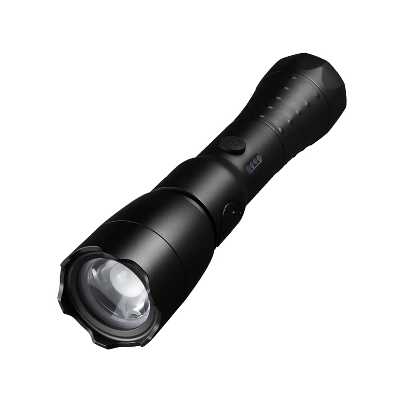 吉光汇呈 J3035 5W LED 3.7V IP66 白光 6500K 多功能强光防爆手电筒(计价单位:个) 黑色